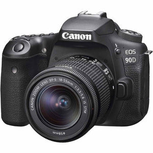 Canon 90D Digital SLR Camera with 18-55 is STM Lens Canon