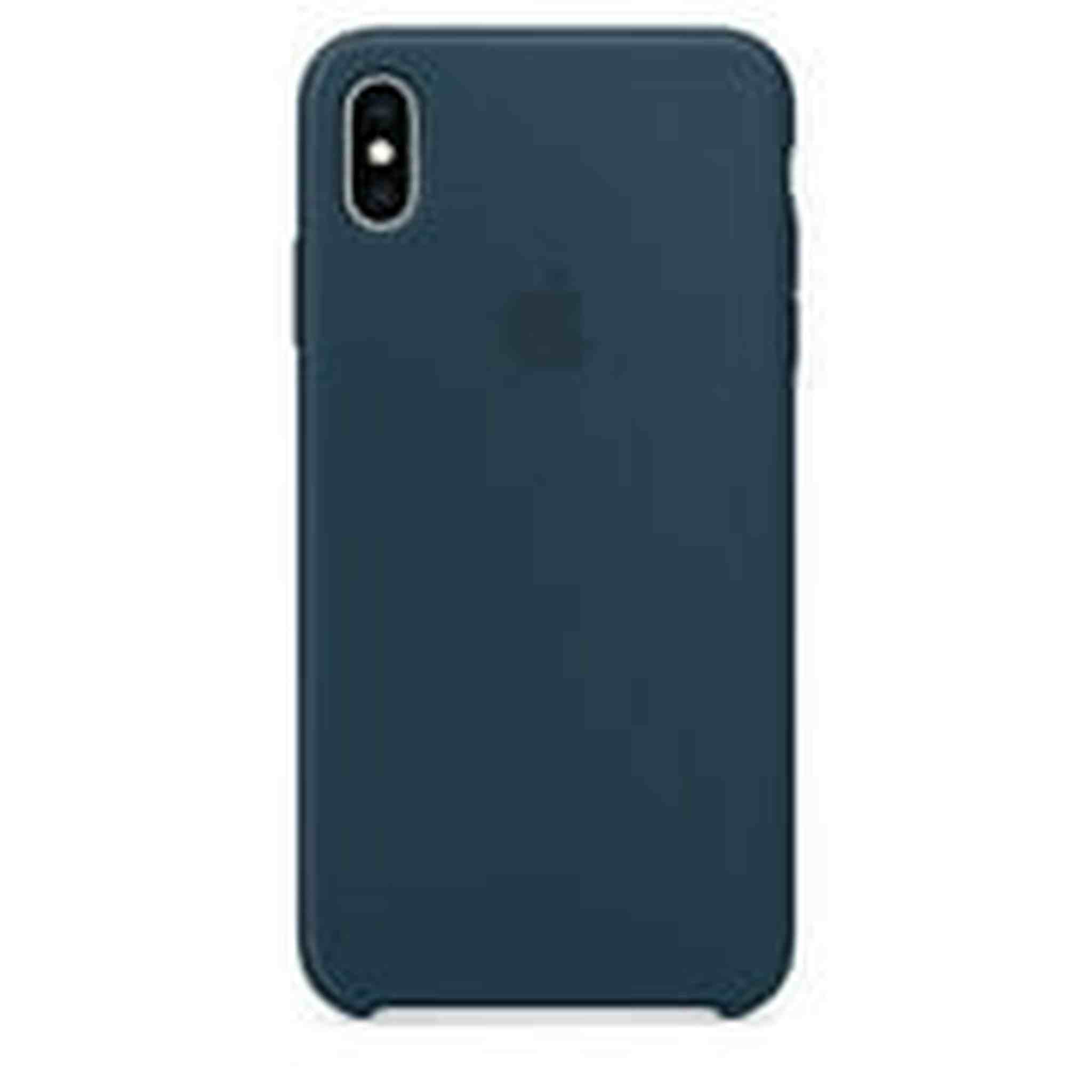 Apple iPhone Xs Max Silicone Case - Pacific Green Apple