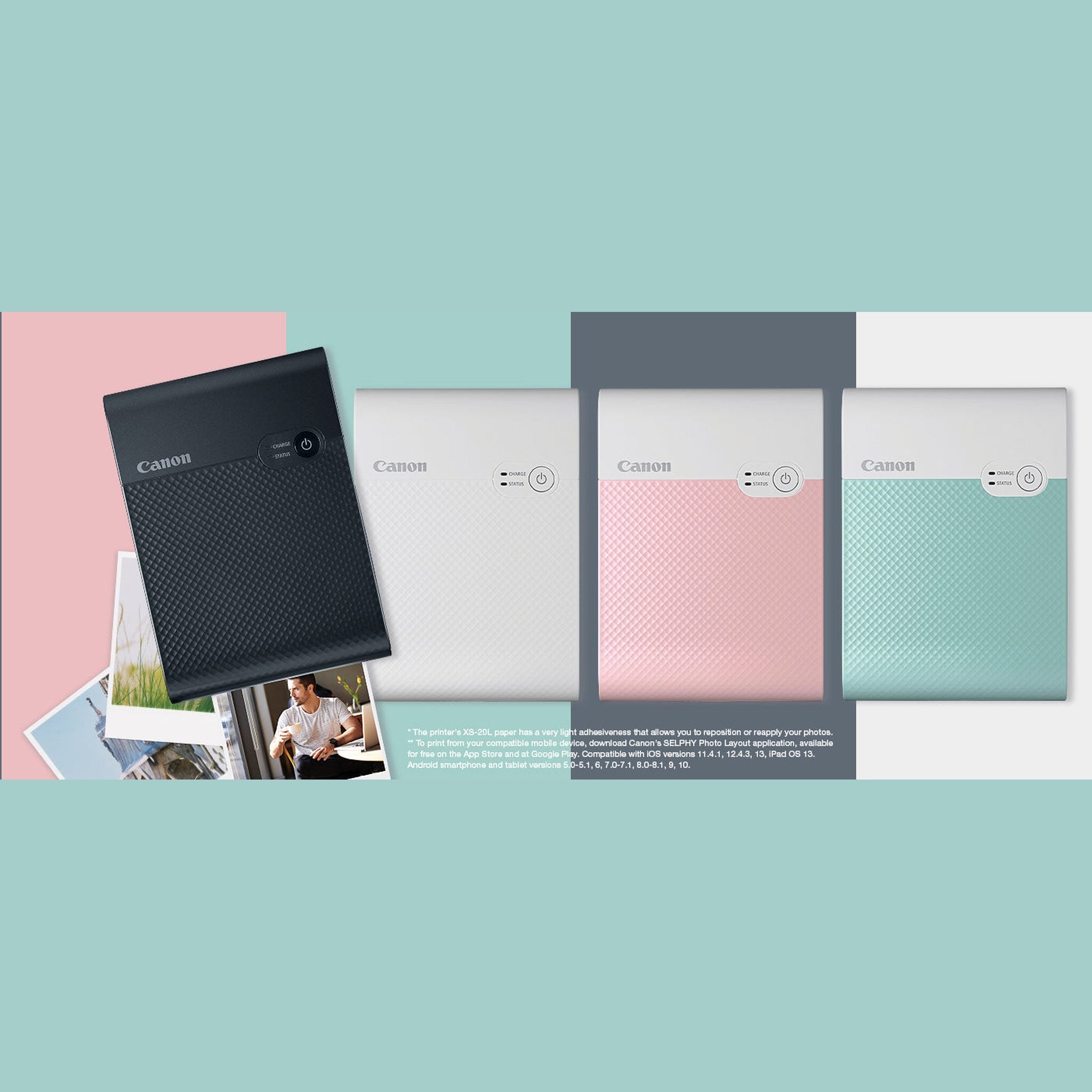 Canon SELPHY Square QX10 Compact Photo Printer - Canon