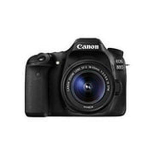 Canon EOS 80D Digital SLR Kit with EF-S 18-55mm f/3.5-5.6 Image Stabilization STM Lens Black International Model No Warranty Canon