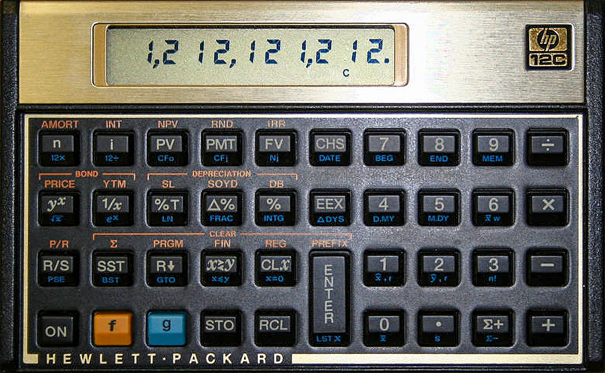 HP 12C Financial Calculator HP