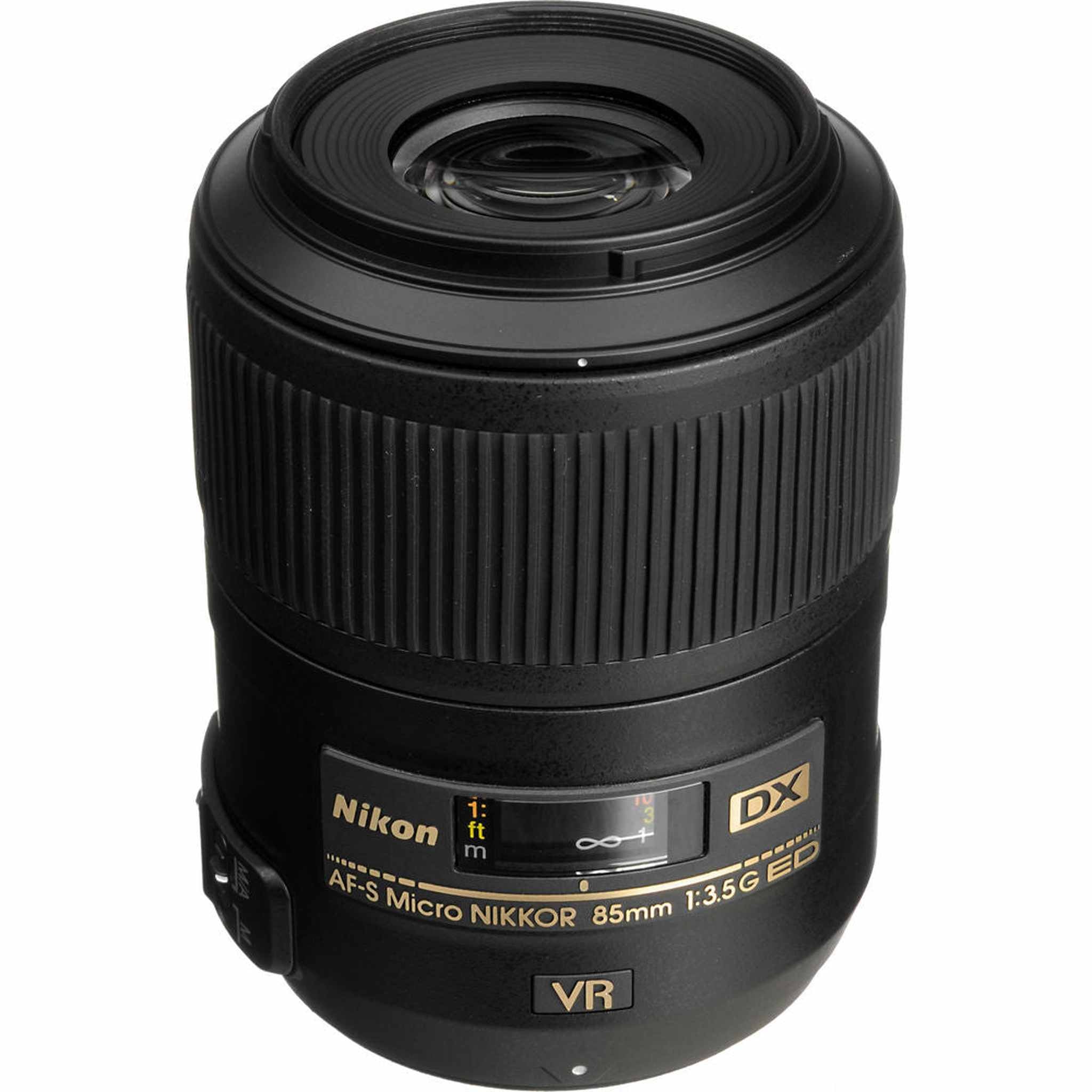 Nikon AF-S DX Micro 85mm f/3.5G ED VR Lens 2190 Intl Model Bundle Nikon