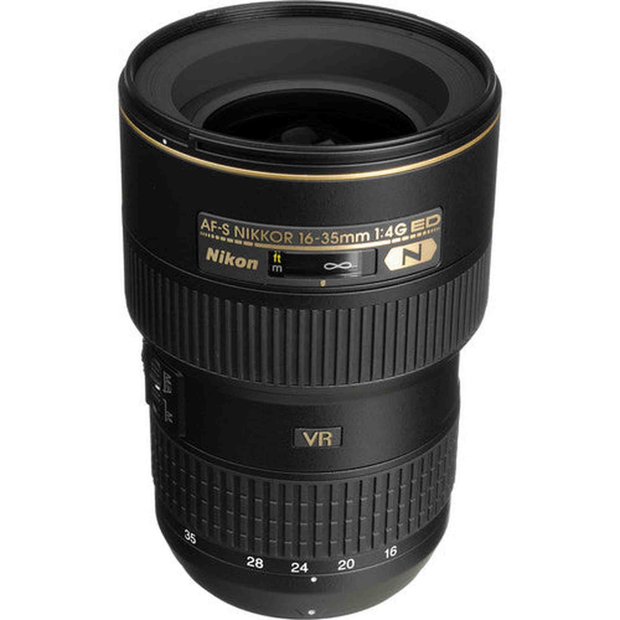 Nikon AF-S NIKKOR 16-35mm f/4G ED VR Lens Includes Filter Kits and Tripod Intl Model Bundle Nikon