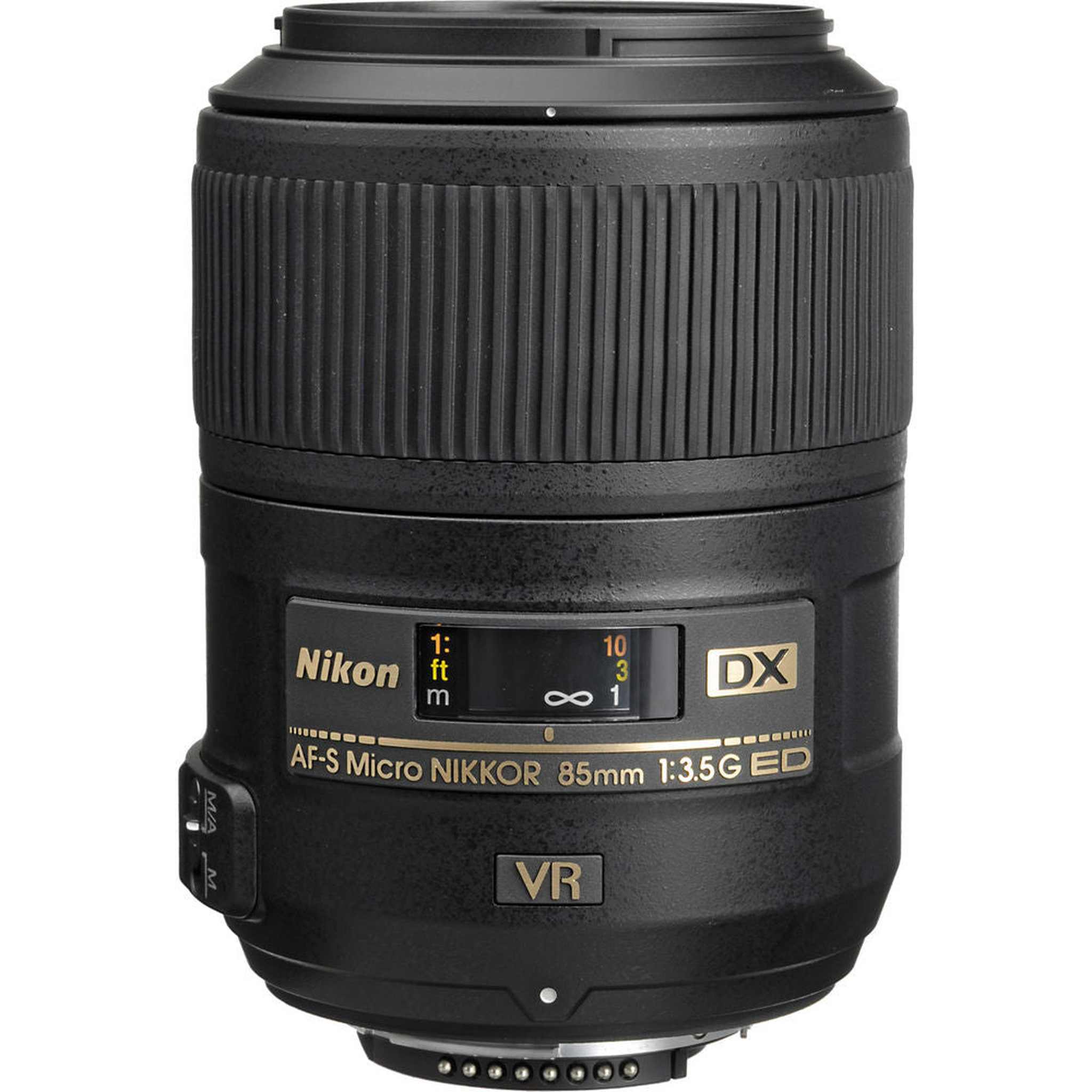 Nikon AF-S DX Micro 85mm f/3.5G ED VR Lens 2190 Intl Model Bundle Nikon