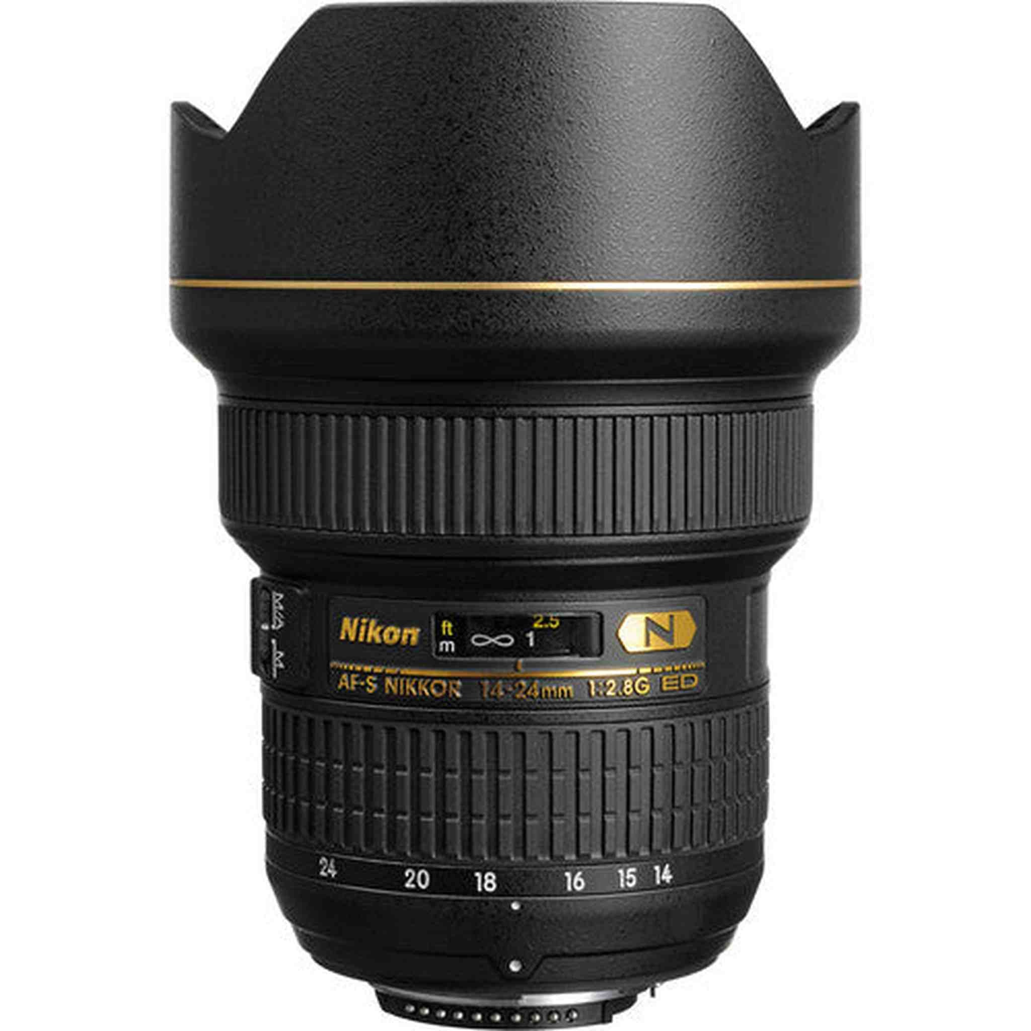 Nikon 14-24mm F/2.8G AF-S Silentwave Lens - Standard Bundle Nikon
