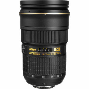 Nikon AF-S 24-70mm f/2.8G ED Zoom Lens 2164 Intl Model Bundle Nikon