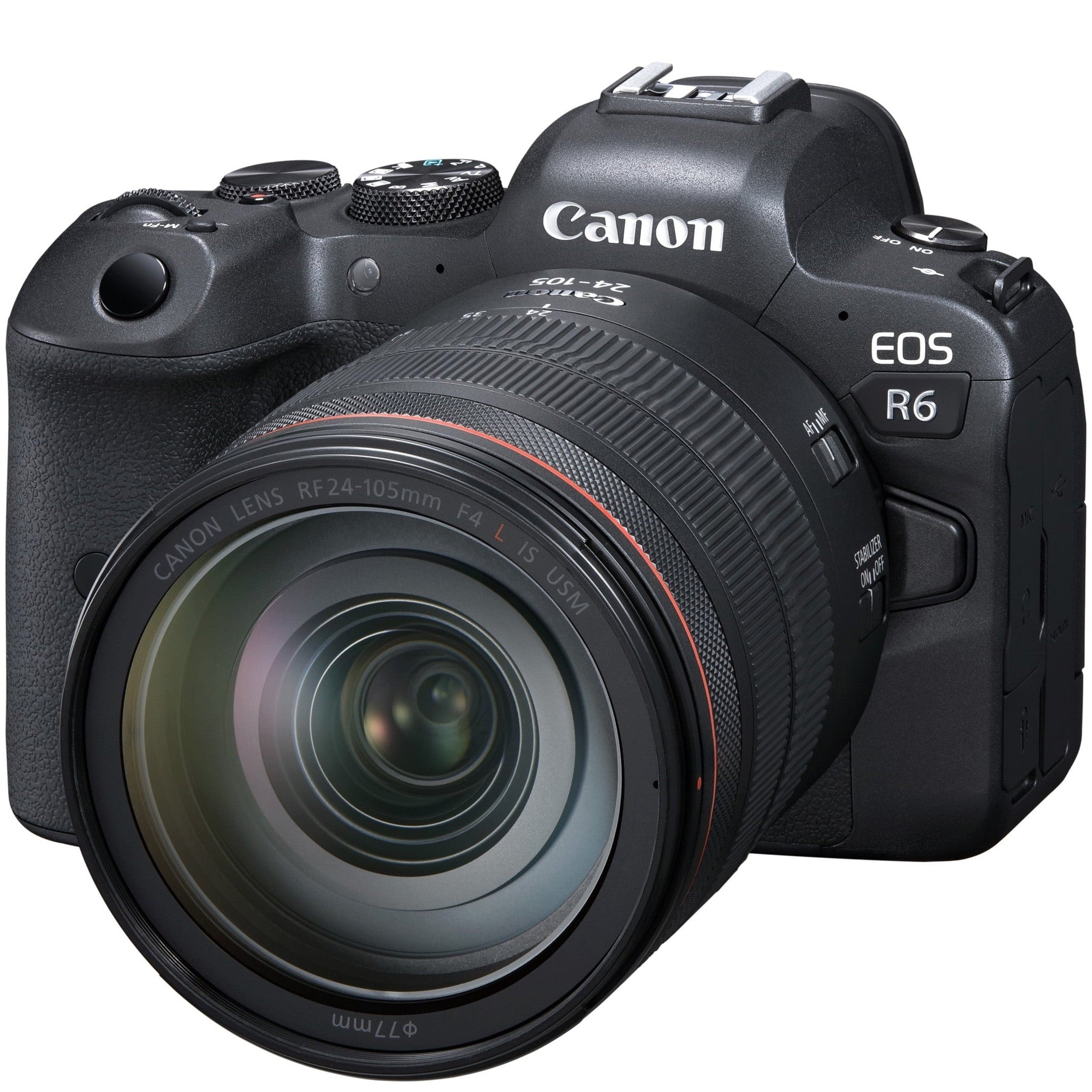 Canon EOS R6 Full-Frame Mirrorless Camera + RF24-105mm F4 L is USM Lens Kit Canon