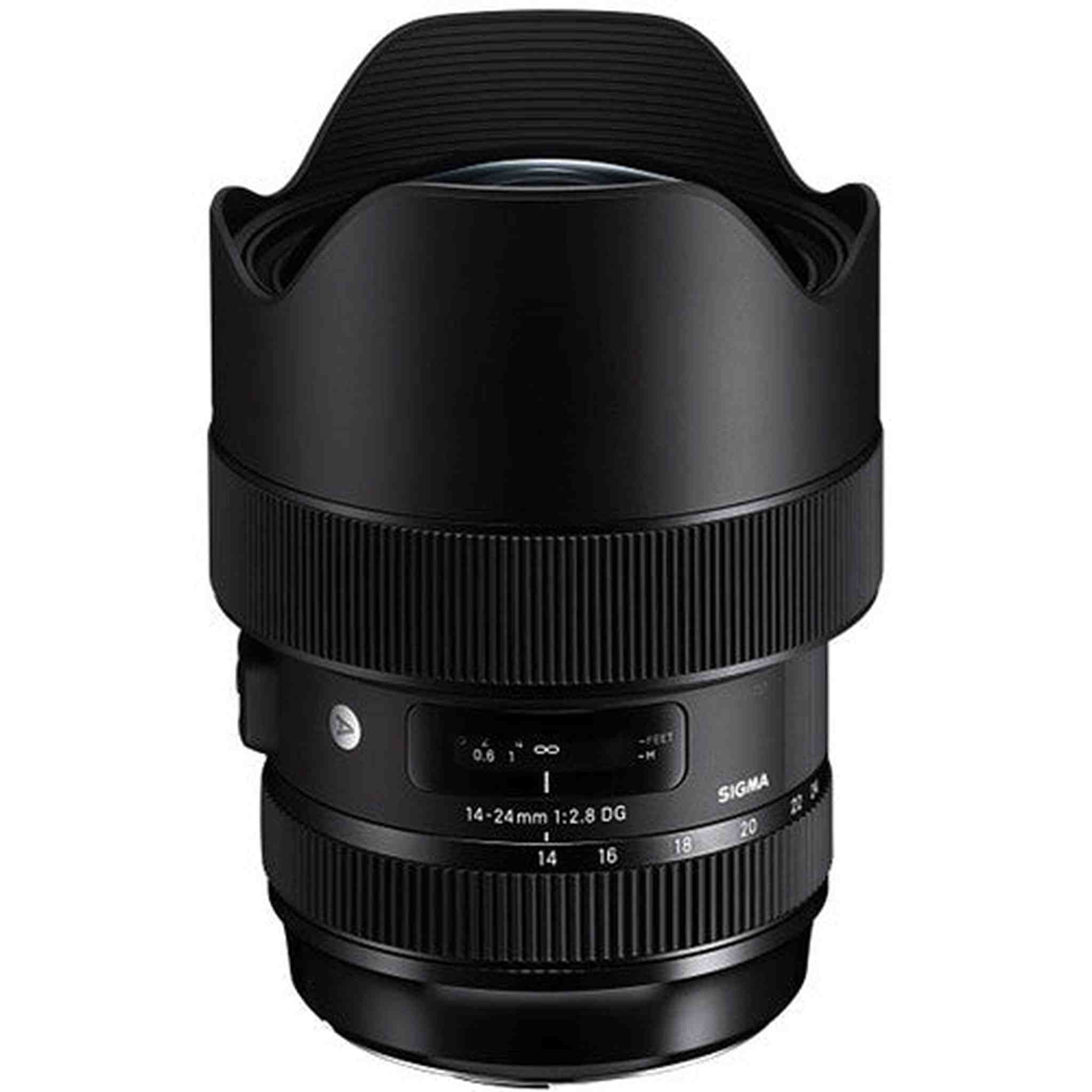 Sigma 14-24mm f/2.8 DG HSM Lens for Canon EF with Padded Bag, 64GB SD Bundle Sigma