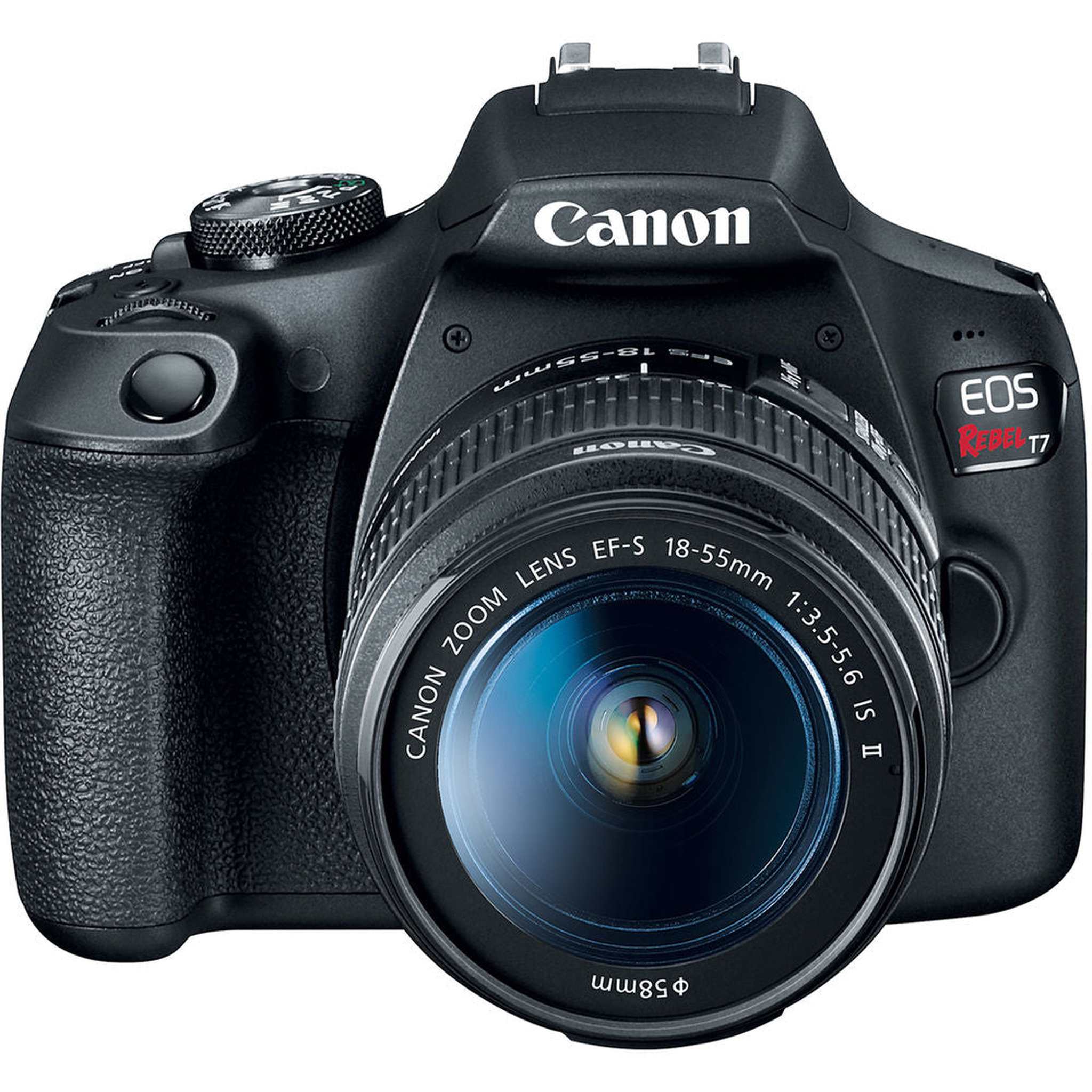 Canon EOS Rebel T7 DSLR Camera W/ 18-55mm and 75-300mm Lenses - Advanced Bundle Canon