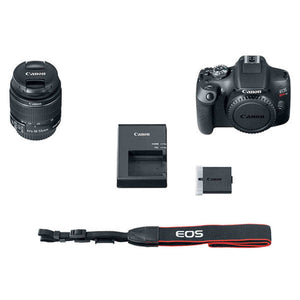 Canon EOS Rebel T7 DSLR Camera W/ 18-55mm Lens 2727C002 - Basic Bundle Canon