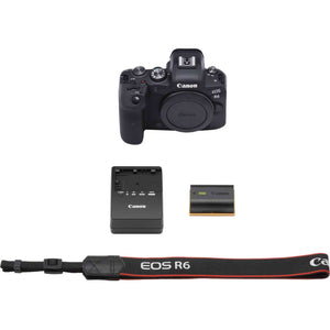 Canon EOS R6 Mirrorless Camera W/ Canon RF 24-70mm Lens - Advanced Bundle Canon