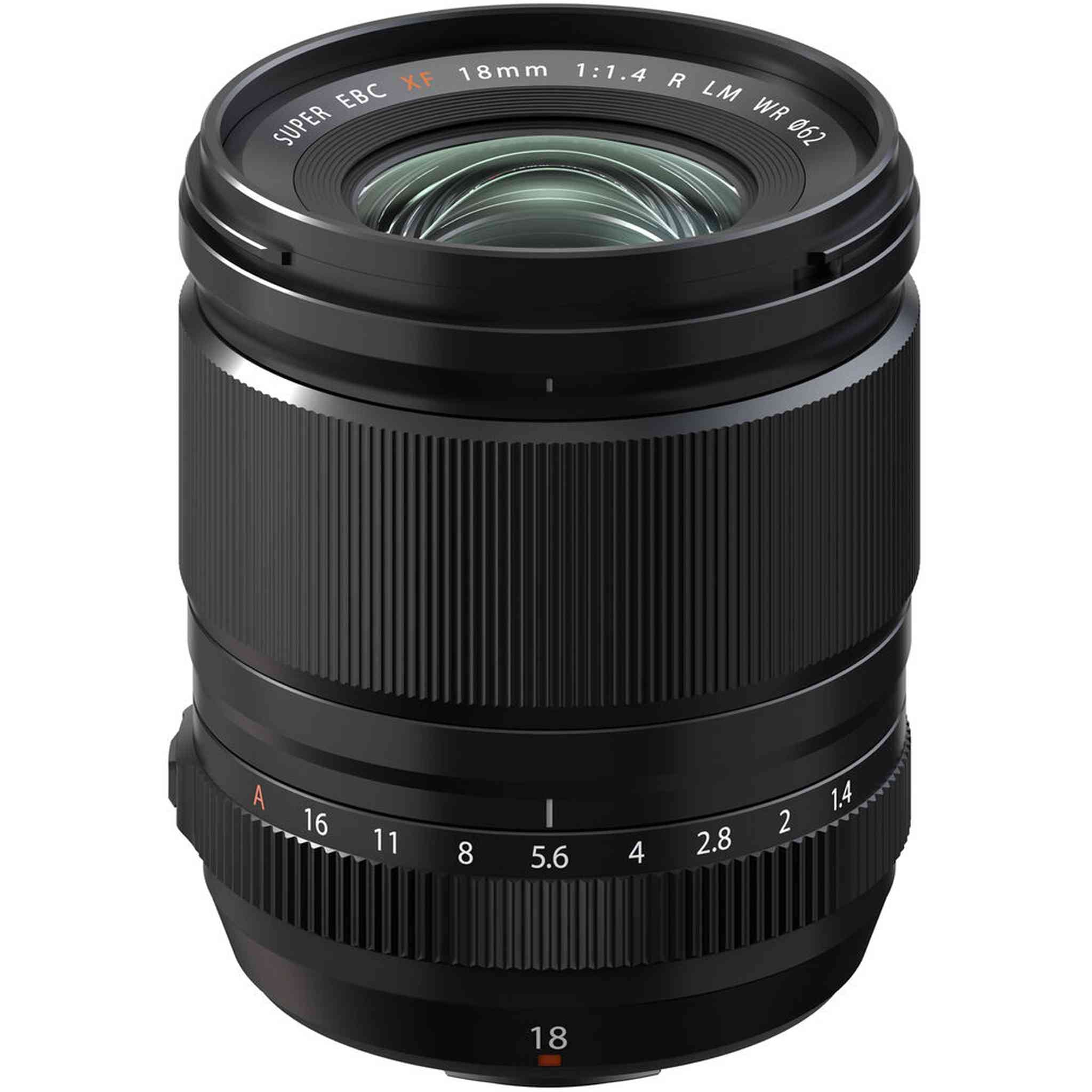 Fujifilm Fujinon XF 18mm f/1.4 R LM WR Prime Lens + 64GB SD Card Bundle Fujifilm