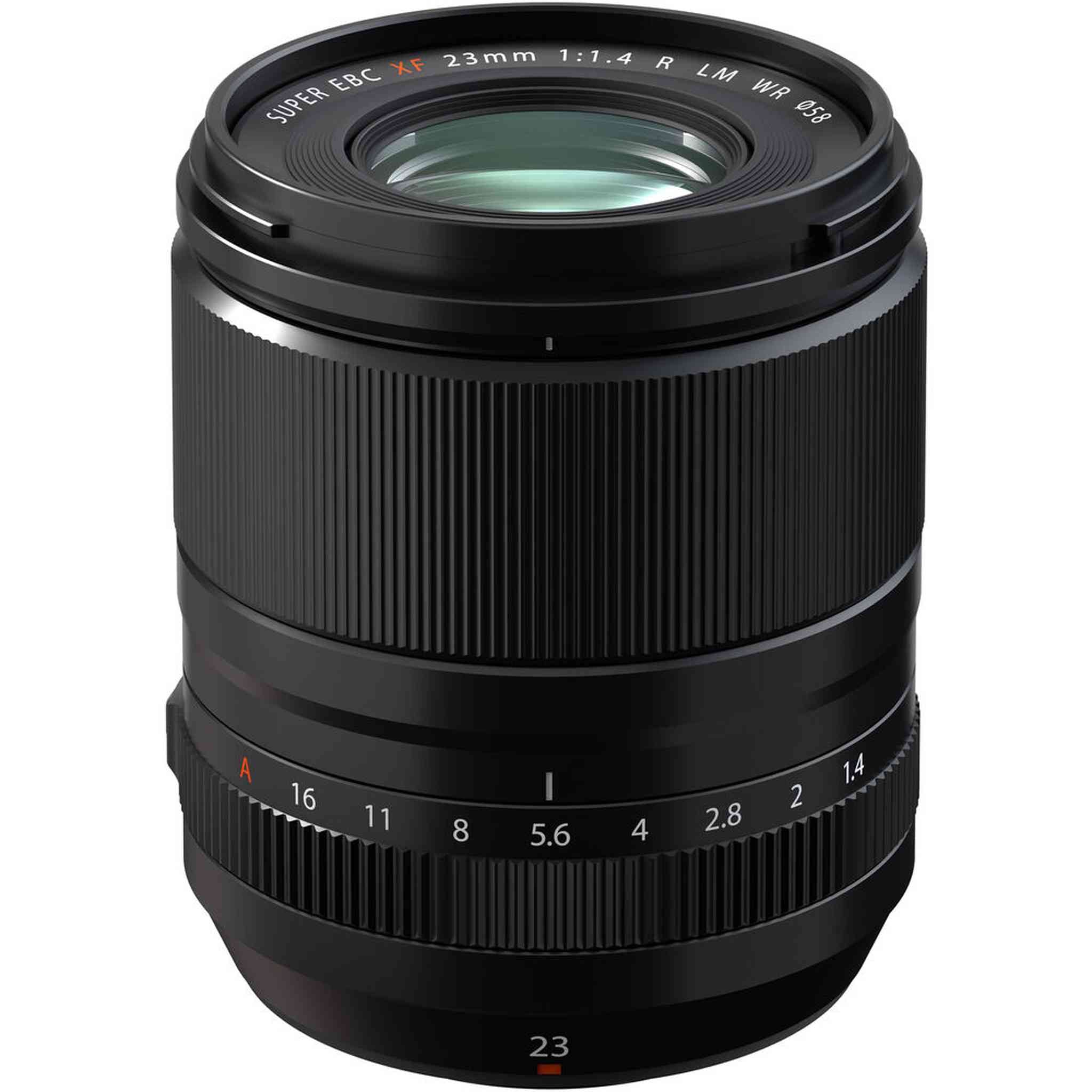 Fujifilm Fujinon XF 23mm f/1.4 R LM WR Prime Lens + 64GB SD Card Bundle Fujifilm