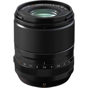 Fujifilm Fujinon XF 23mm f/1.4 R LM WR Prime Lens + 64GB SD Card Bundle Fujifilm