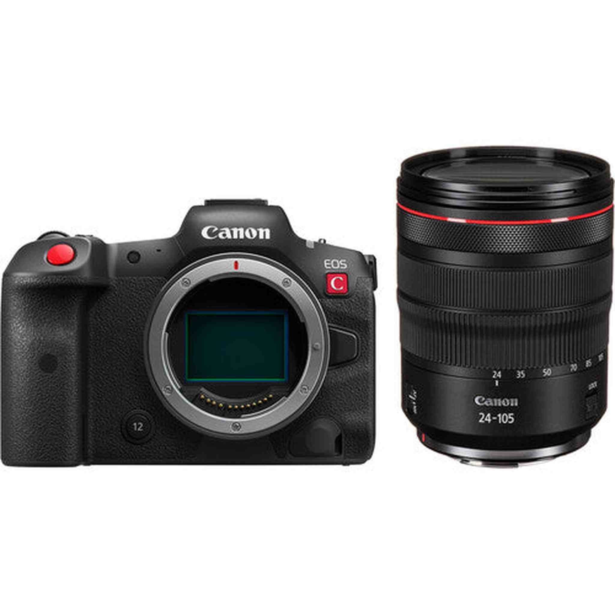 Canon EOS R5 C Mirrorless Digital Cinema Camera + RF 24-105mm F4 L is USM Lens Kit Canon