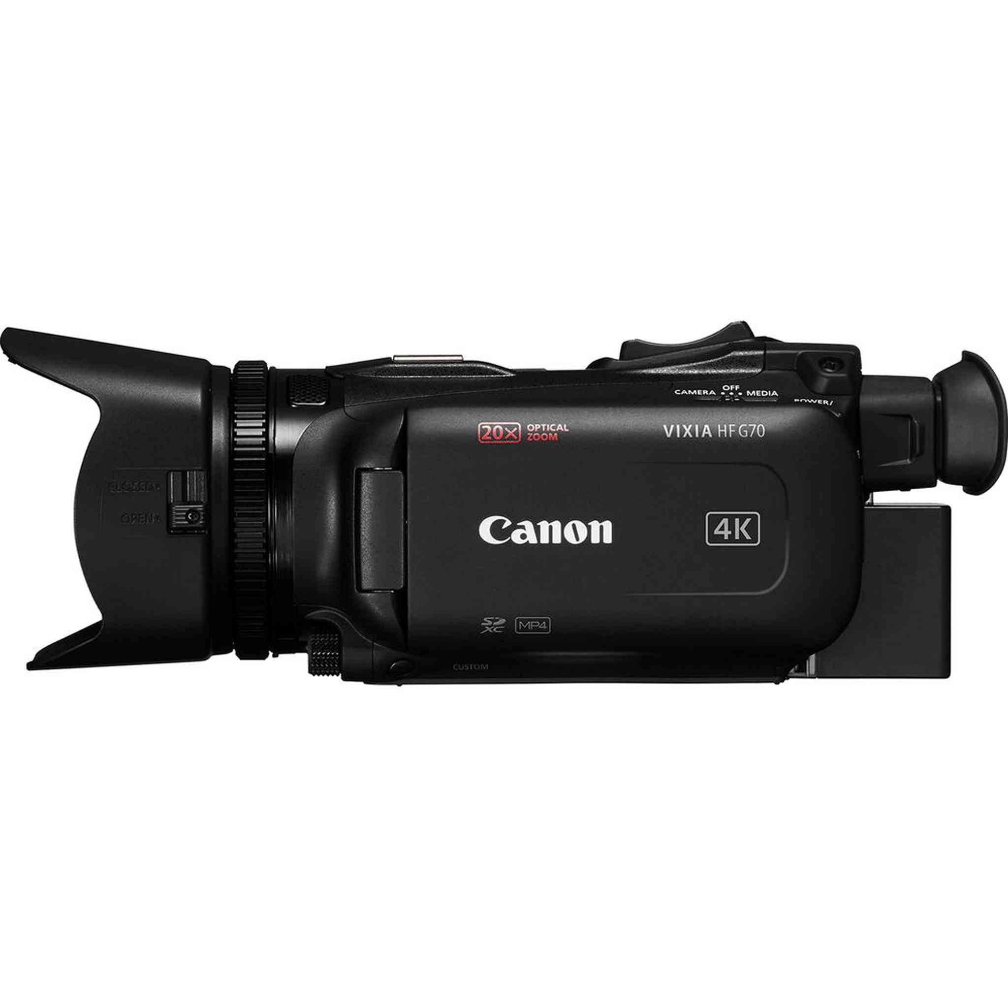 Canon Vixia HF G70 UHD 4K Camcorder + 4K Monitor + Rode Wireless GO II MiC + More Canon