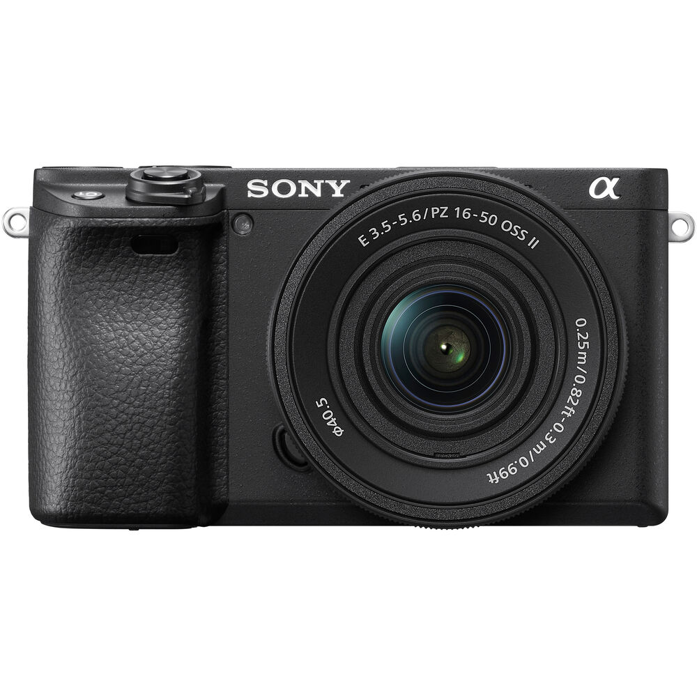 Sony a6400 Mirrorless Camera with 16-50mm f/3.5-5.6 II Lens Black - Bundle Sony