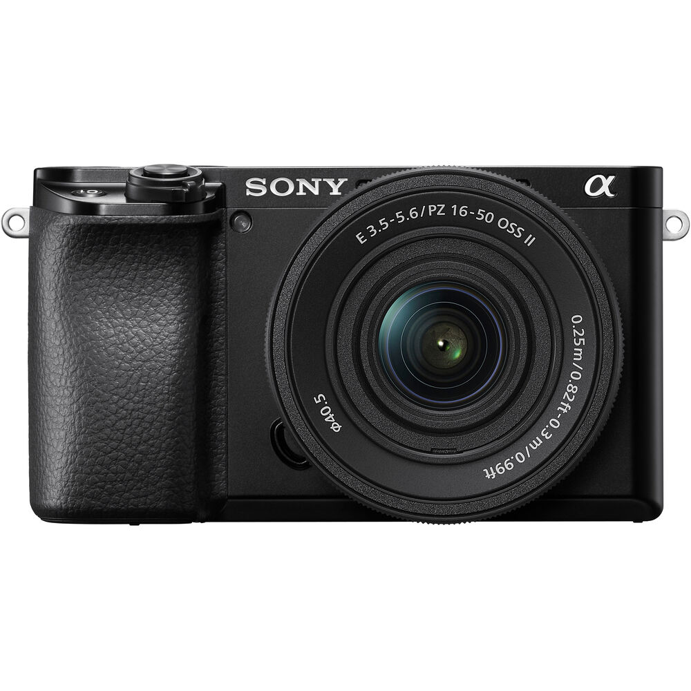 Sony a6100 Mirrorless Camera with 16-50mm f/3.5-5.6 II Lens + Photo Software - Bundle Sony