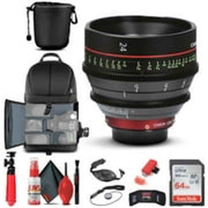 Canon CN-E 24mm T1.5 L F Cinema Prime Lens EF Mount 6569B001 + BackPack + More Canon