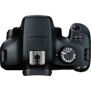 Canon EOS 4000D DSLR Camera & EF-S 18-55 mm f/3.5-5.6 IS III Lens + 75-300mm Telephoto Zoom Lens + 64GB Memory Card + Camera Bag Canon