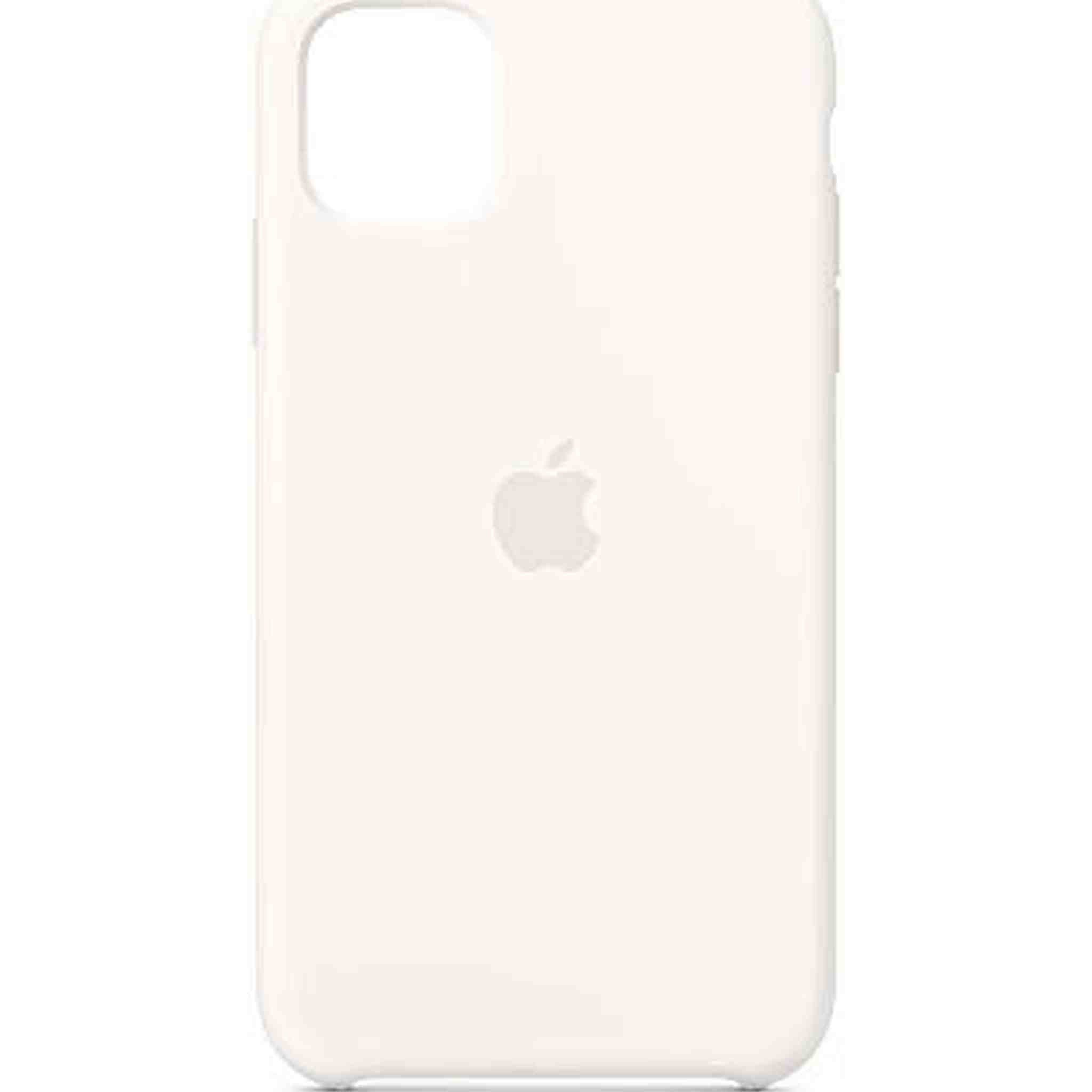 Apple Silicone Case for iPhone 11 - White - Used Apple