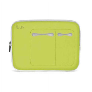 iLuv 9.7 Inch Neoprene Sleeve for Apple iPad 4, iPad 3rd Generation, iPad 2 and iPad - Green iCC2010GRN iLuv