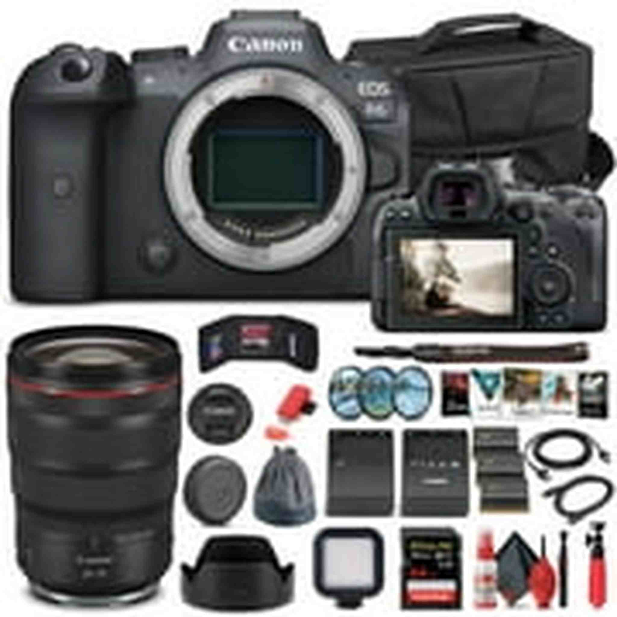 Canon EOS R6 Mirrorless Camera W/ Canon RF 24-70mm Lens - Advanced Bundle Canon