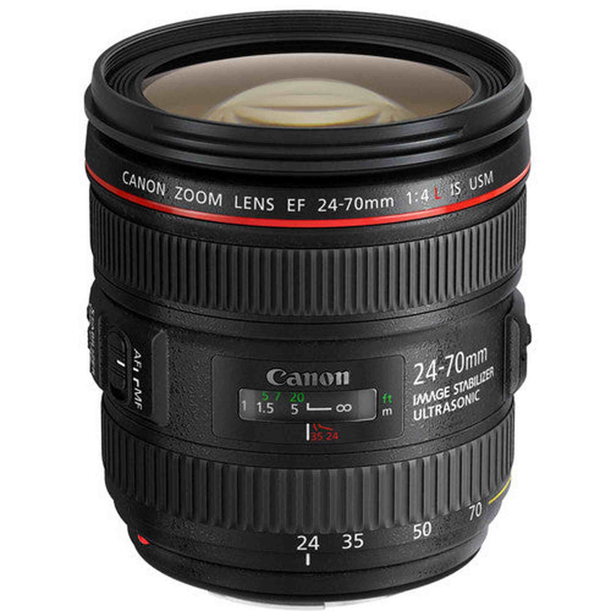 Canon EF 24-70mm USM Lens Intl Model Includes Filters, Tripod, Bag, and More Canon