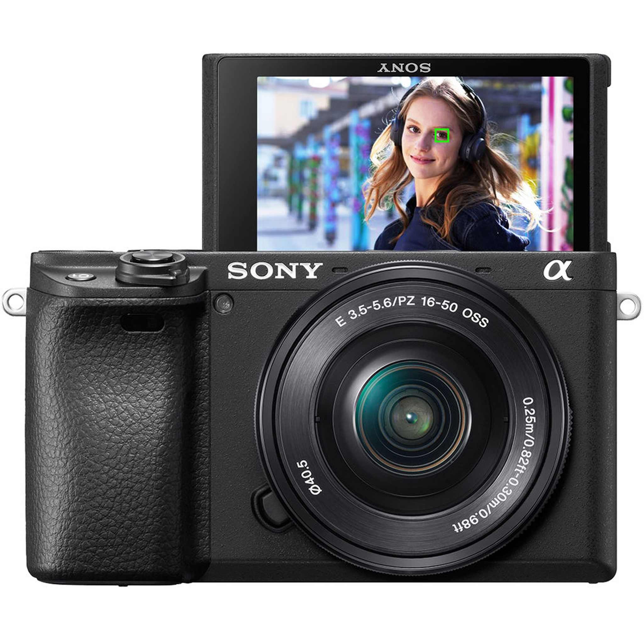Sony a6400 Mirrorless Camera with 16-50mm Lens with Real-Time Eye Auto Focus - Bundle Sony