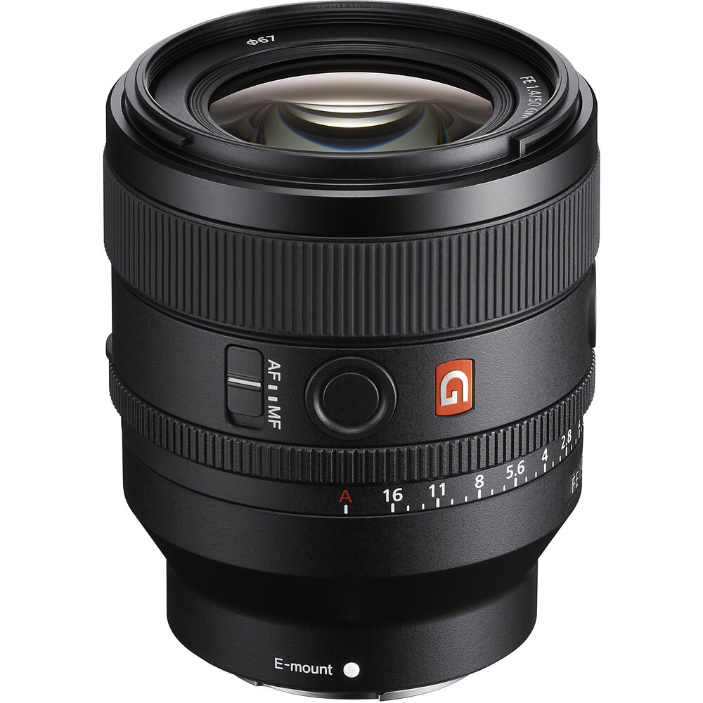 Sony FE 50mm f/1.4 GM Lens Sony E SEL50F14GM + 64GB Card + Filter Kit + More - Bundle Sony