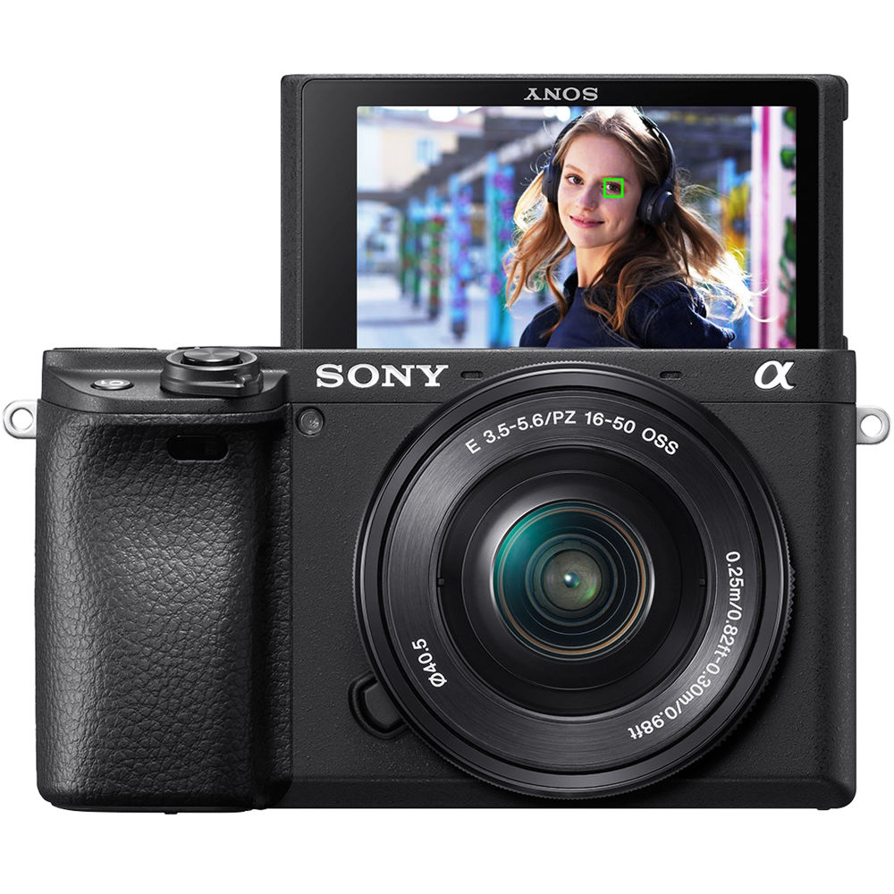 Sony a6400 Mirrorless Camera with 16-50mm Lens with Real-Time Eye Auto Focus - Bundle Sony