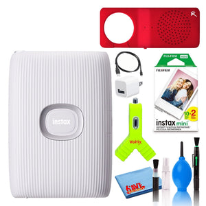 Fujifilm Instax Mini Link 2 Printer 3-Colors with 20 Mini Films + Speaker - Fujifilm
