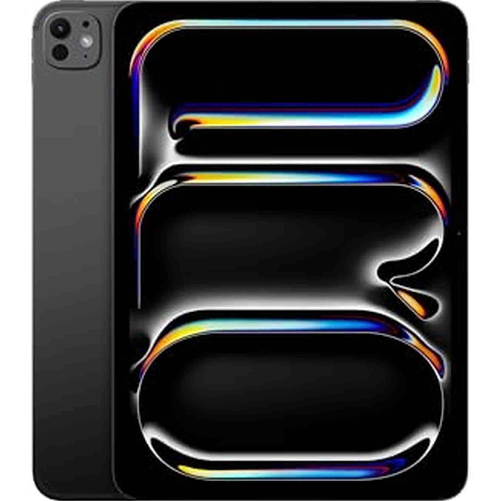 Apple iPad Pro 11-Inch M4 : Ultra Retina XDR display - Nano-Texture Glass, 1TB, Landscape 12MP Front Camera/12MP Back Camera, LiDAR Scanner, Wi-Fi 6E + 5G Cellular with eSIM, Face ID - Space Black Apple