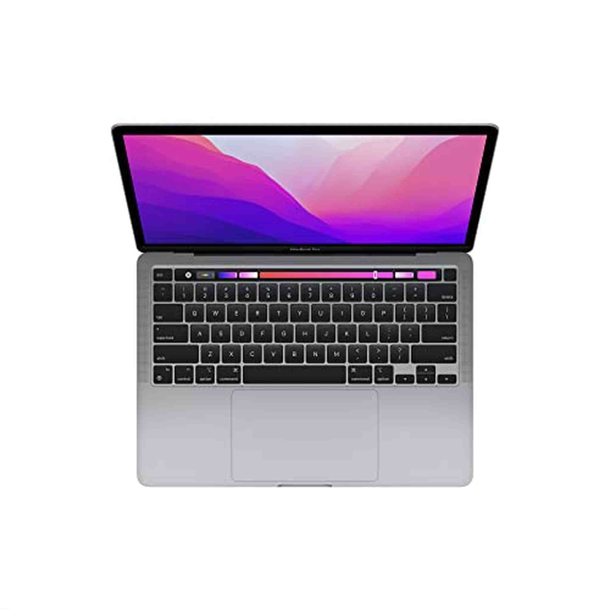 2022 Apple MacBook Pro Laptop with M2 chip: 13-inch Retina Display, 8GB RAM, 512GB SSD Storage, Touch Bar, Backlit Keyboard Space Gray Apple