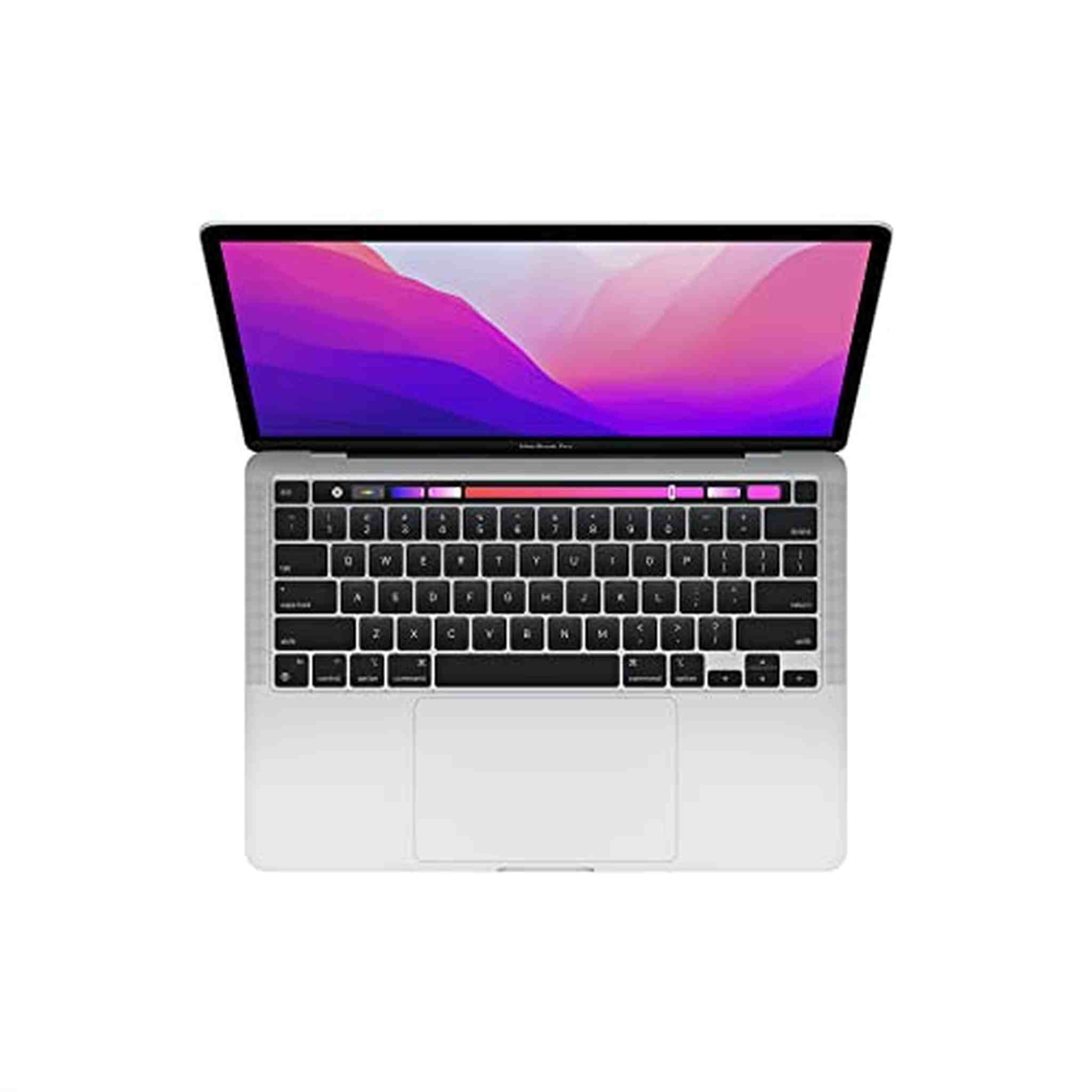 2022 Apple MacBook Pro Laptop with M2 chip: 13-inch Retina Display, 8GB RAM, 256GB SSD Storage, Touch Bar, Backlit Keyboard, Silver Apple