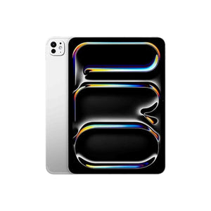 Apple iPad Pro 11-Inch M4 : Ultra Retina XDR Display - Nano-Texture Glass, 1TB, Landscape 12MP Front Camera/12MP Back Camera, LiDAR Scanner, Wi-Fi 6E + 5G Cellular with eSIM, Face ID - Silver Apple