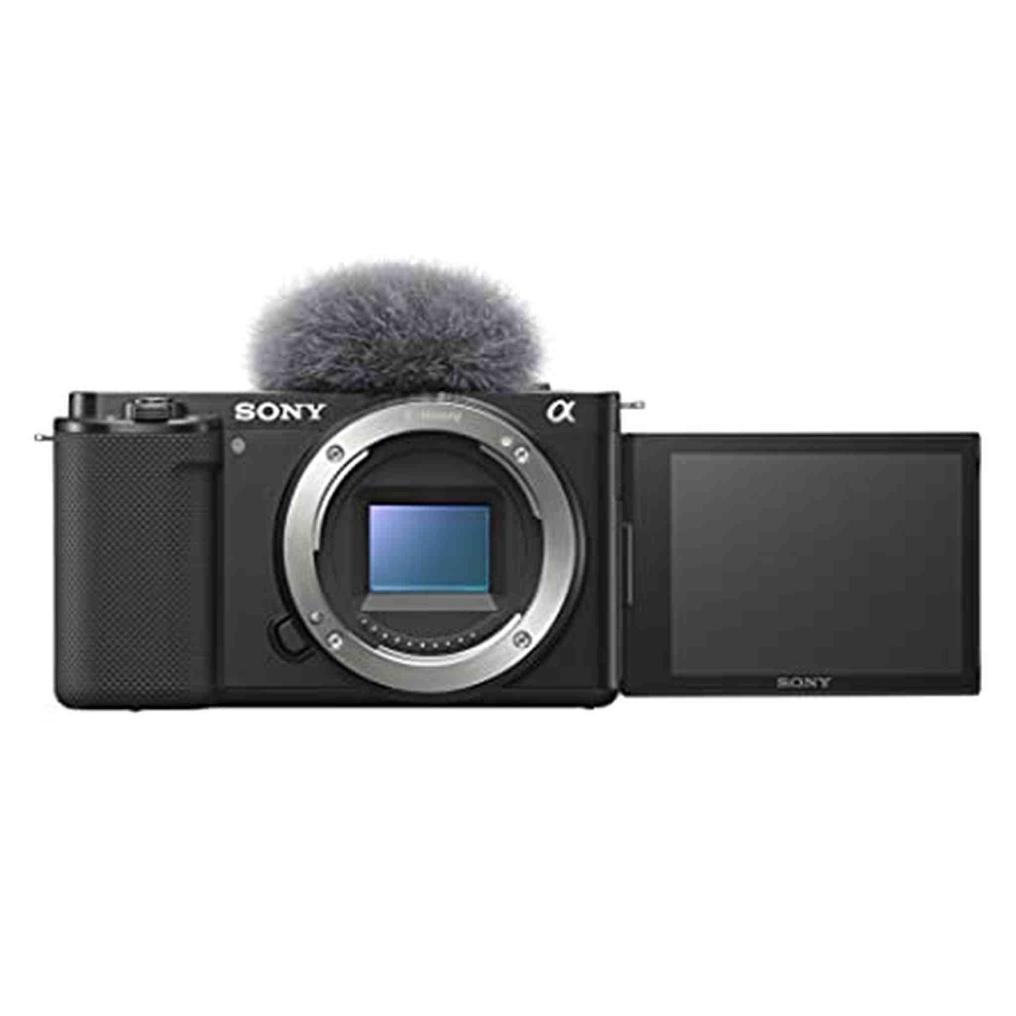 Sony Alpha ZV-E10 - APS-C Interchangeable Lens Mirrorless Vlog Camera - Black - Reconditioned Sony