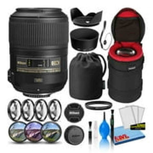 Nikon AF-S DX Micro 85mm f/3.5G ED VR Lens 2190 Intl Model Bundle Nikon