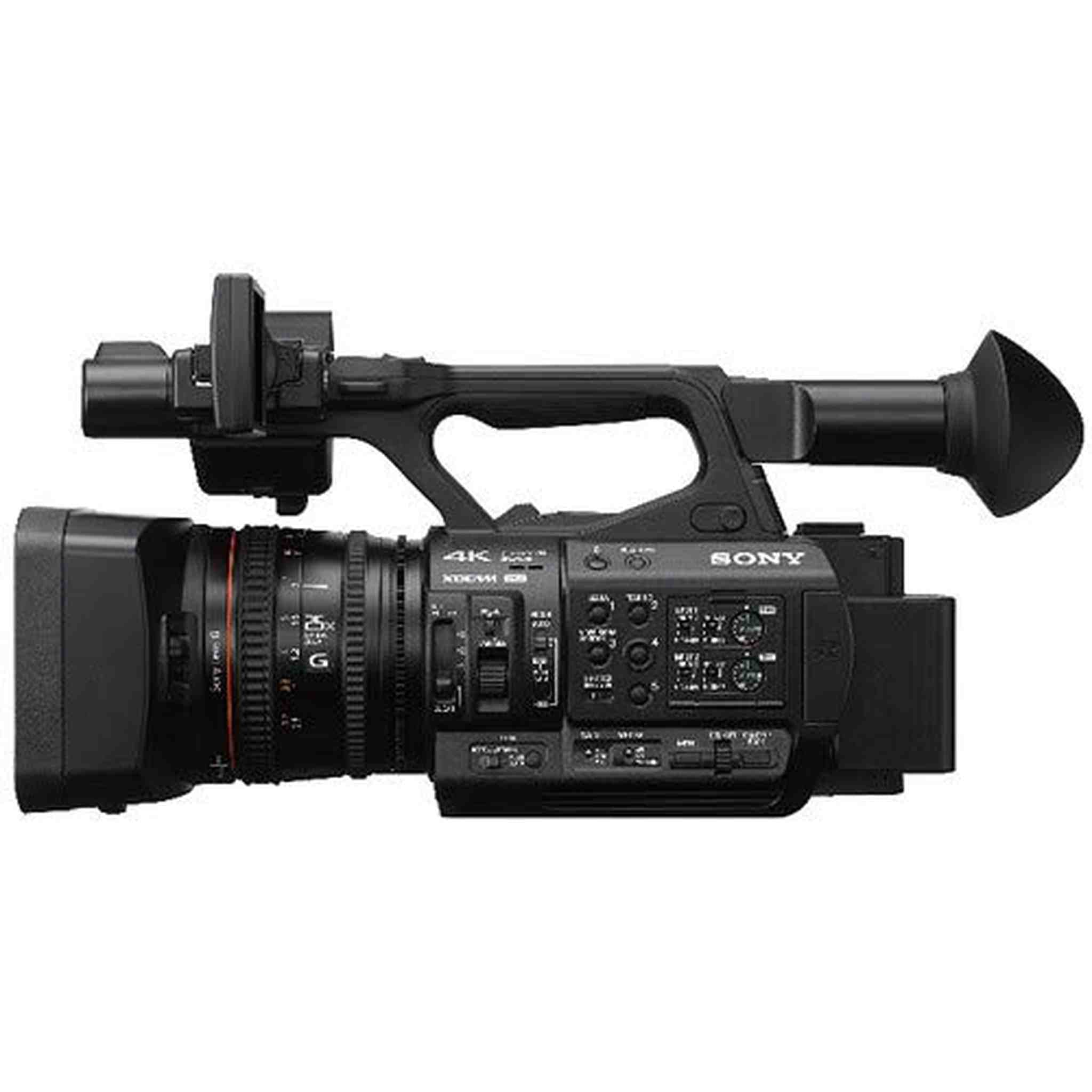 Sony PXW-Z190V 4K XDCAM Camcorder With Tripod, Padded Case, Sony Headphones External 4K Monitor and More Advanced Plus Bundle Sony