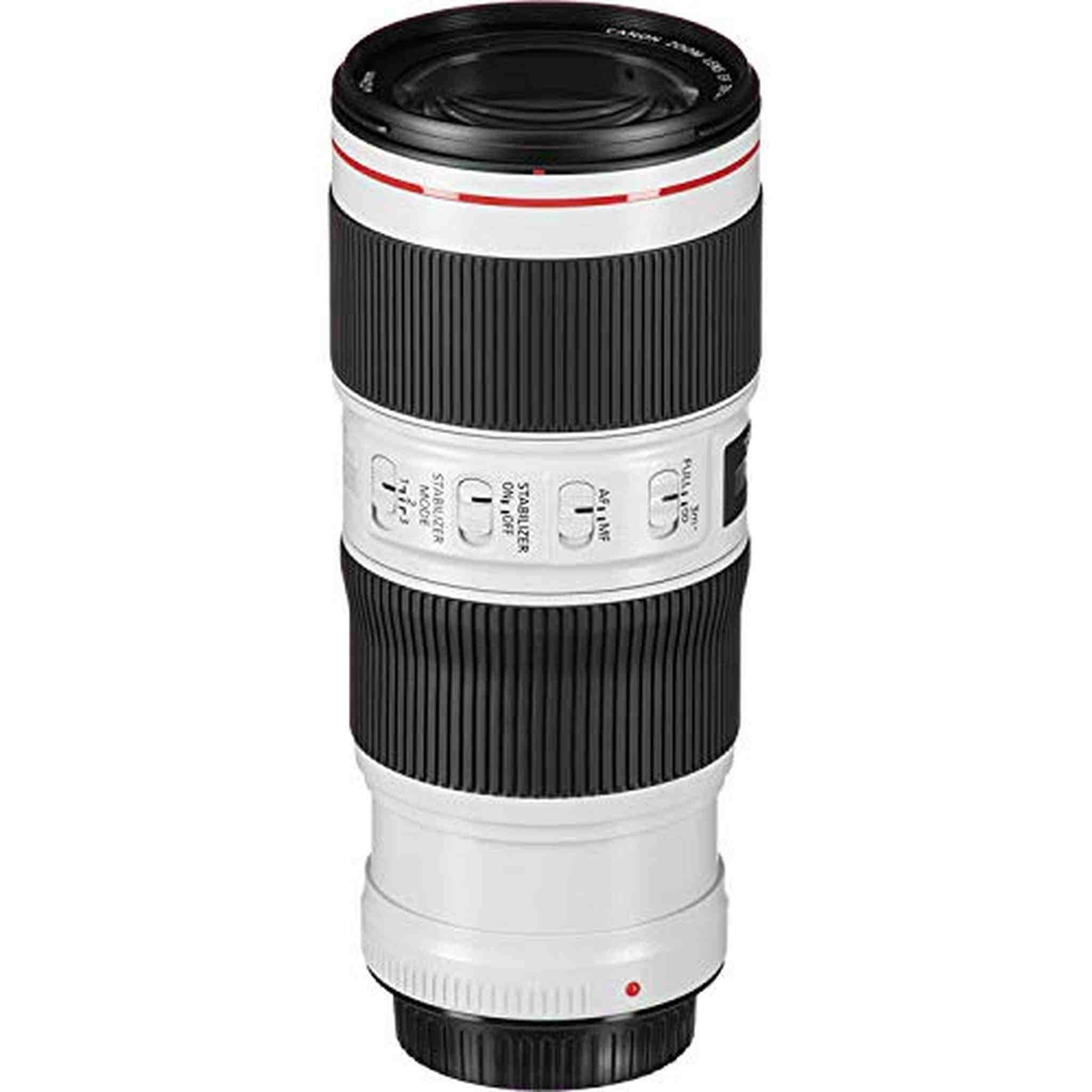 Canon EF 70-200mm f/4L is II USM Lens Bundle w/ 3 Piece Filter Kit International Model Canon