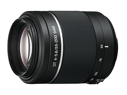Sony 55-200mm f/4-5.6 SAM DT Telephoto Zoom Lens for Sony Alpha Digital SLR Cameras Certified Refurbished - Reconditioned Sony