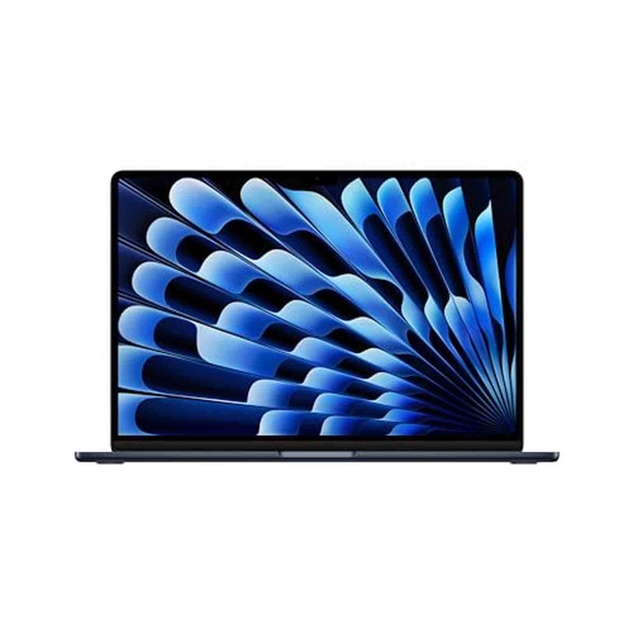 Apple 2024 MacBook Air 15-inch Laptop with M3 chip: 15.3-inch Liquid Retina Display, 8GB Unified Memory, 512GB SSD Storage, Backlit Keyboard, 1080p FaceTime HD Camera, Touch ID; Midnight Apple