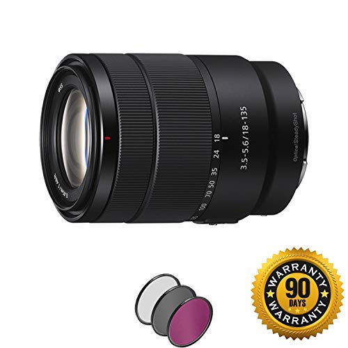 Sony E 18-135mm f/3.5-5.6 OSS Lens with UV Filter Renewed - Reconditioned Sony