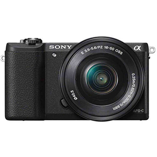Sony alpha 5100 24.3 Megapixel Mirrorless Camera with Lens - 16 mm - 50 mm - Black Sony