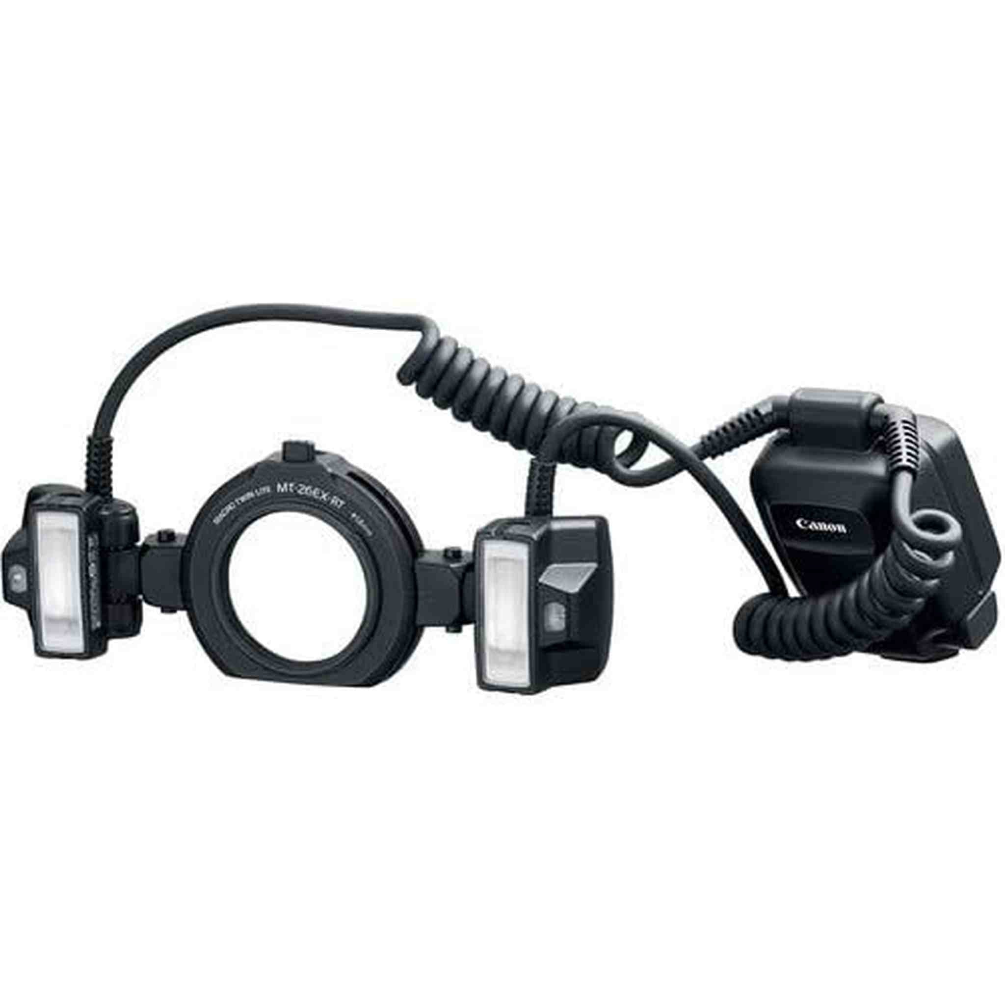 Canon MT-26EX-RT Macro Twin Lite 2398C002 Bundle with 8 AA Batteries + More Canon