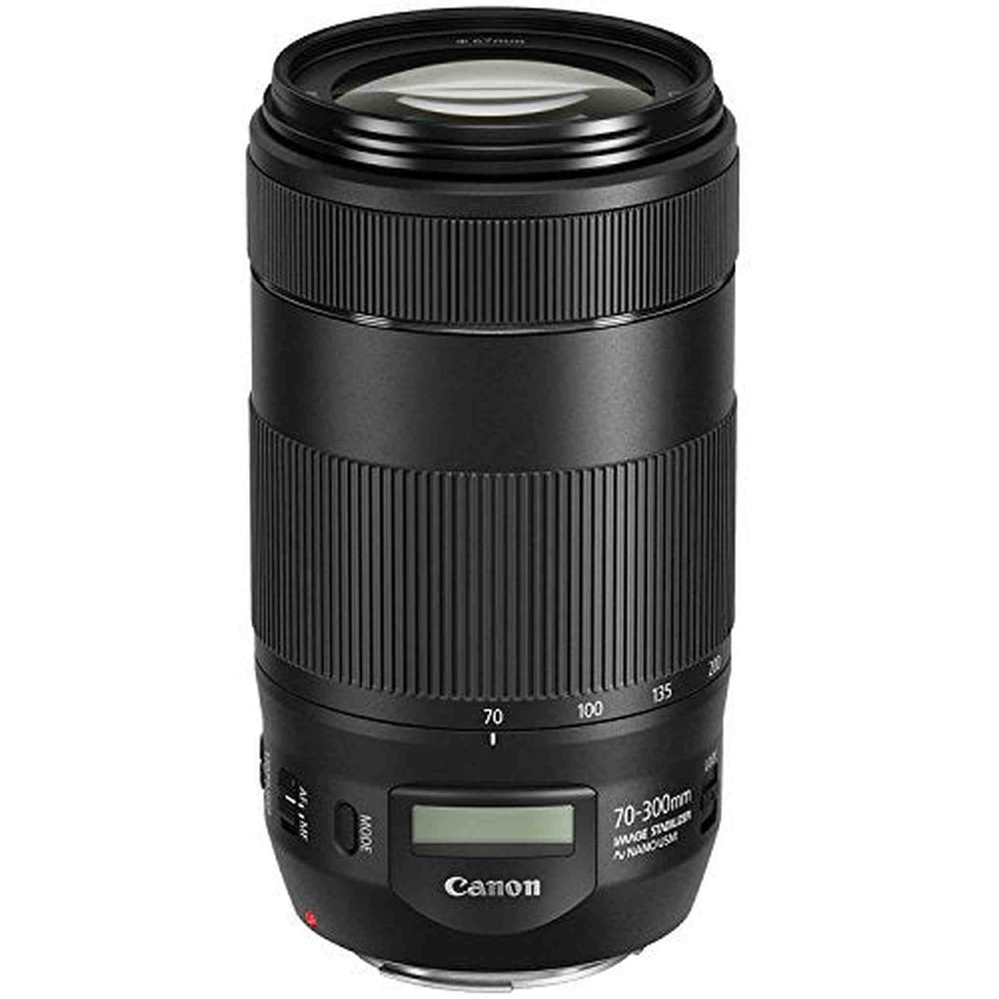 Canon EOS 5D Mark IV DSLR Camera Body Only Basic Kit International Model w/Canon EF 70-300mm f/4-5.6 is II USM Lens - Canon