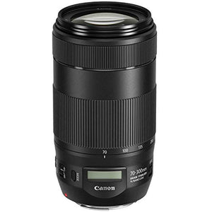 Canon EOS 5D Mark IV DSLR Camera Body Only Basic Kit International Model w/Canon EF 70-300mm f/4-5.6 is II USM Lens - Canon