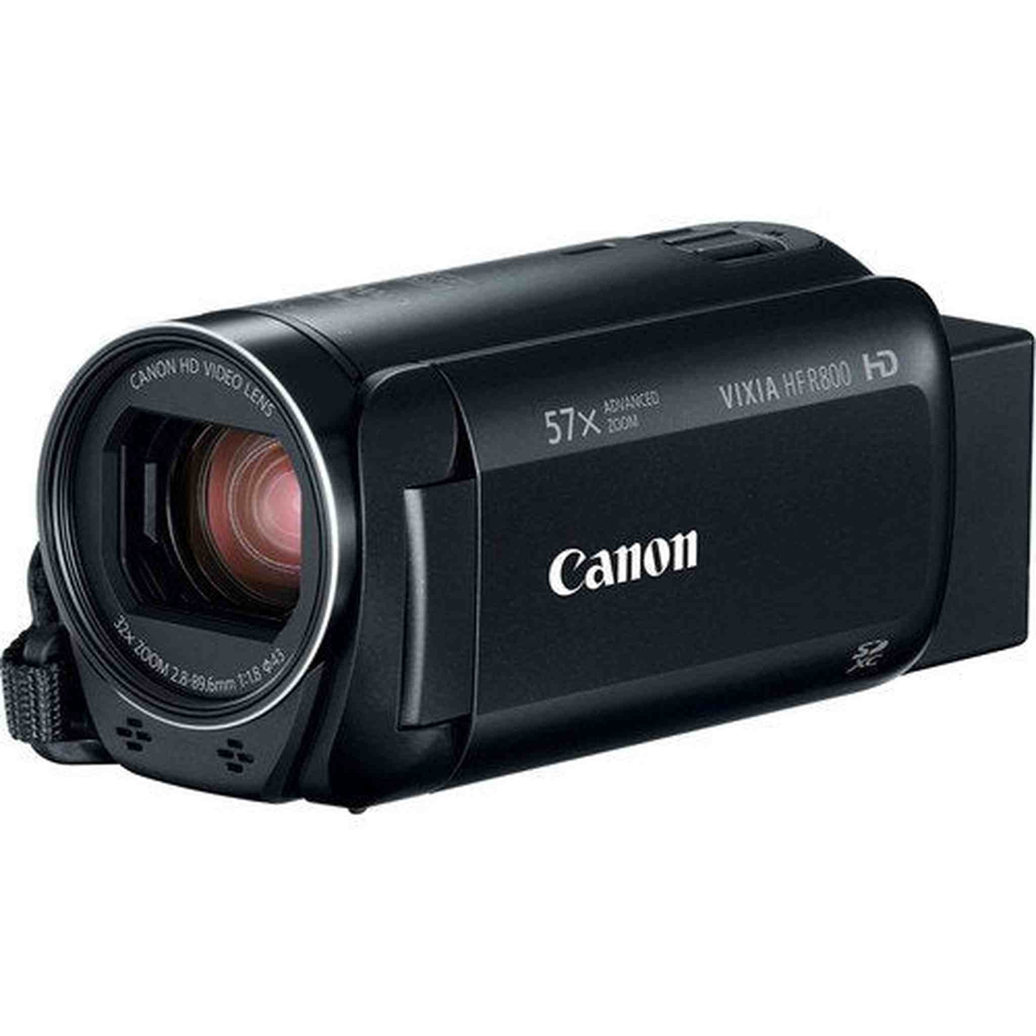 Canon VIXIA HF R800 Camcorder (Black) Full HD 1080p - Silver Level Bundle