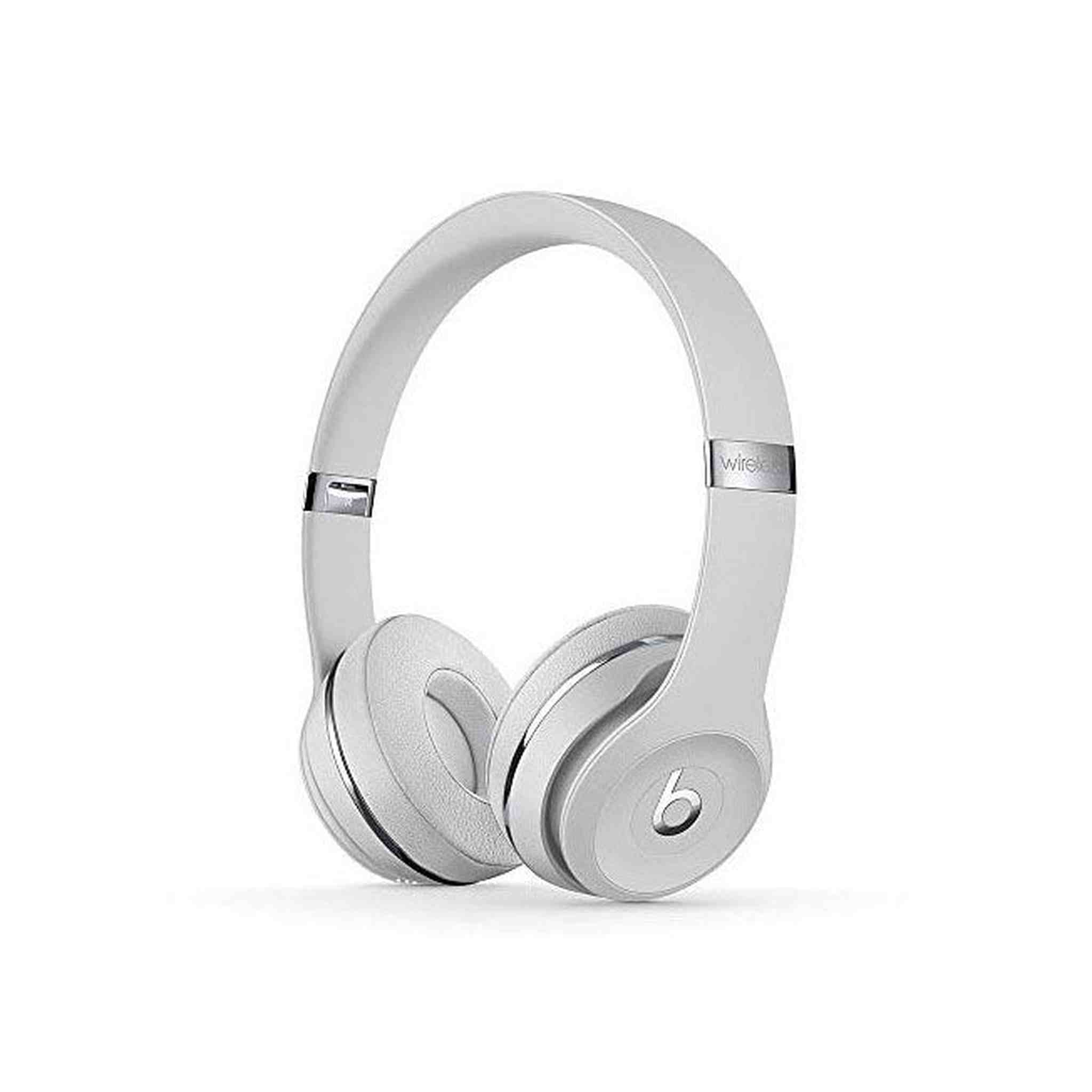 Beats Solo3 Wireless On-Ear Headphones - Satin Silver Latest Model Beats