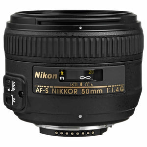 Nikon AF-S NIKKOR 50mm f/1.4G Lens - International Model Nikon